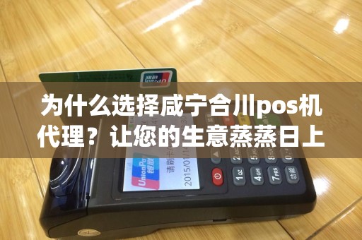 为什么选择咸宁合川pos机代理？让您的生意蒸蒸日上！