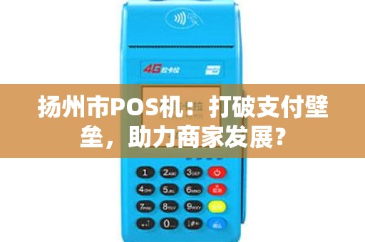 扬州市POS机：打破支付壁垒，助力商家发展？