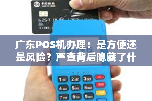 广东POS机办理：是方便还是风险？严查背后隐藏了什么秘密？
