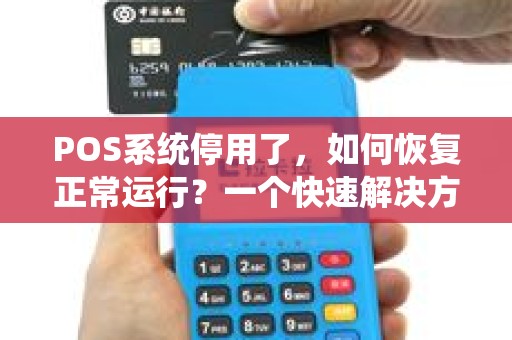 POS系统停用了，如何恢复正常运行？一个快速解决方案指南！