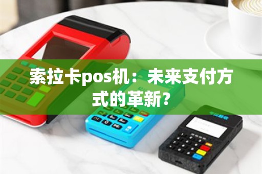 索拉卡pos机：未来支付方式的革新？