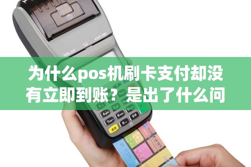 为什么pos机刷卡支付却没有立即到账？是出了什么问题吗？