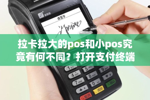 拉卡拉大的pos和小pos究竟有何不同？打开支付终端的奥秘，揭秘行业巨头与小型设备的差异！