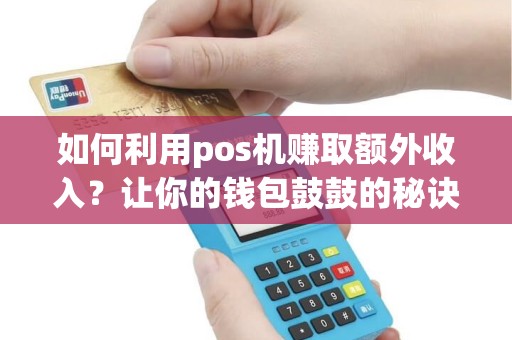 如何利用pos机赚取额外收入？让你的钱包鼓鼓的秘诀揭秘！