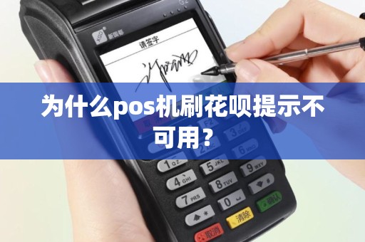 为什么pos机刷花呗提示不可用？
