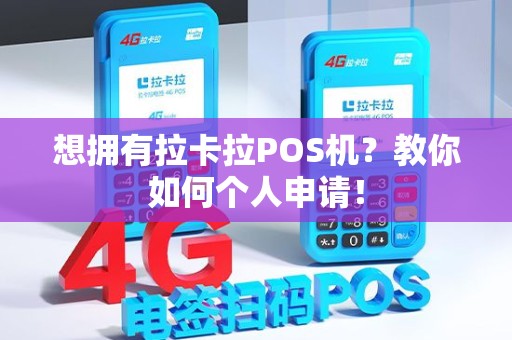 想拥有拉卡拉POS机？教你如何个人申请！