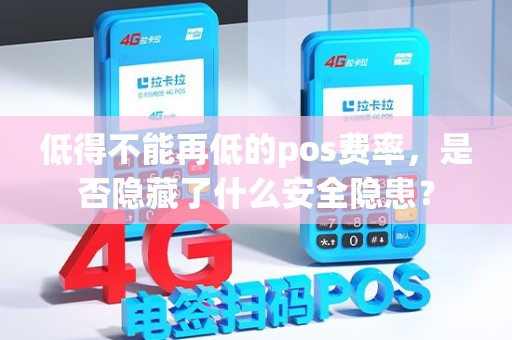 低得不能再低的pos费率，是否隐藏了什么安全隐患？