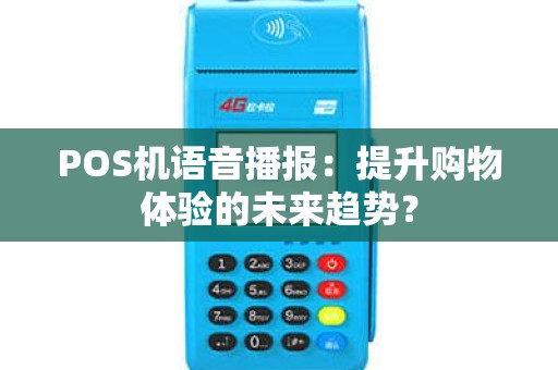POS机语音播报：提升购物体验的未来趋势？