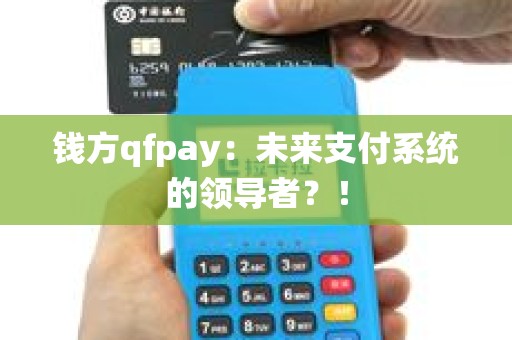 钱方qfpay：未来支付系统的领导者？！