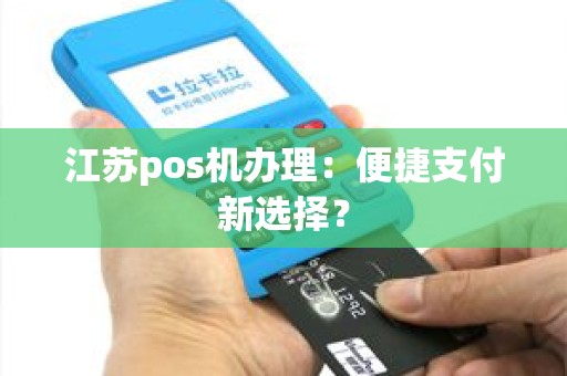江苏pos机办理：便捷支付新选择？