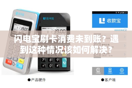 闪电宝刷卡消费未到账？遇到这种情况该如何解决？
