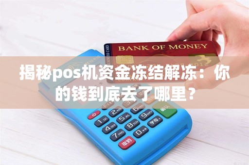 揭秘pos机资金冻结解冻：你的钱到底去了哪里？
