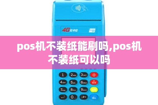 pos机不装纸能刷吗,pos机不装纸可以吗