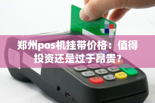 郑州pos机挂带价格：值得投资还是过于昂贵？