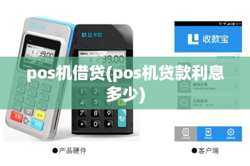 pos机借贷(pos机贷款利息多少)