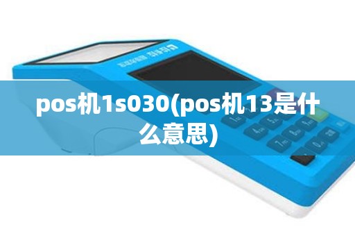 pos机1s030(pos机13是什么意思)
