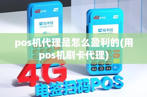 pos机代理是怎么盈利的(用pos机刷卡代理)