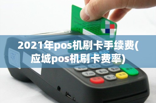 2021年pos机刷卡手续费(应城pos机刷卡费率)