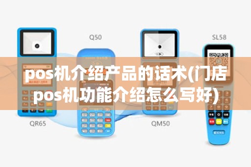 pos机介绍产品的话术(门店pos机功能介绍怎么写好)