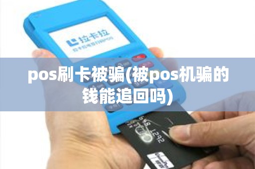 pos刷卡被骗(被pos机骗的钱能追回吗)