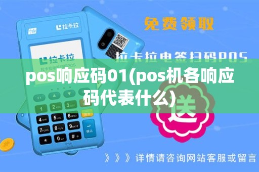 pos响应码01(pos机各响应码代表什么)