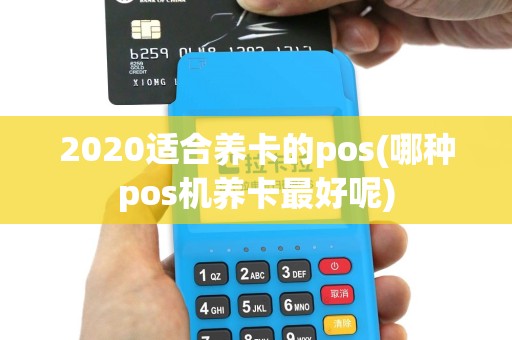 2020适合养卡的pos(哪种pos机养卡最好呢)