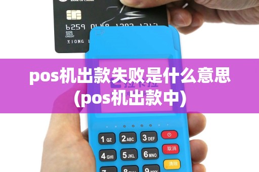 pos机出款失败是什么意思(pos机出款中)