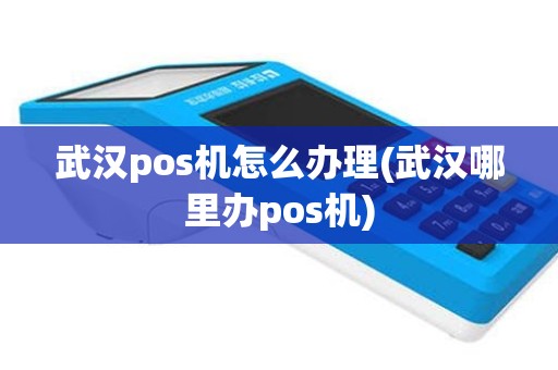 武汉pos机怎么办理(武汉哪里办pos机)
