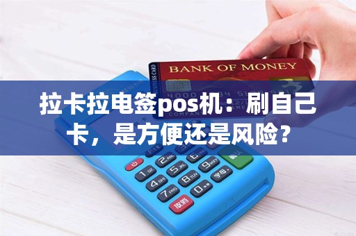 拉卡拉电签pos机：刷自己卡，是方便还是风险？