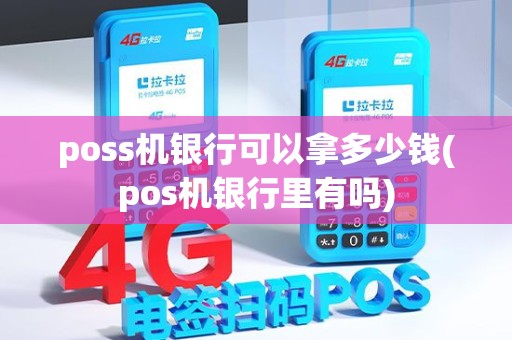 poss机银行可以拿多少钱(pos机银行里有吗)