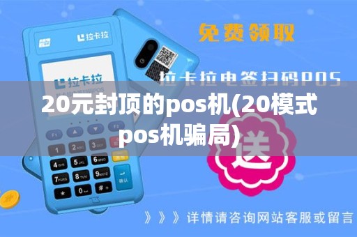 20元封顶的pos机(20模式pos机骗局)