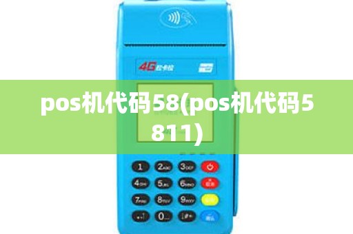 pos机代码58(pos机代码5811)