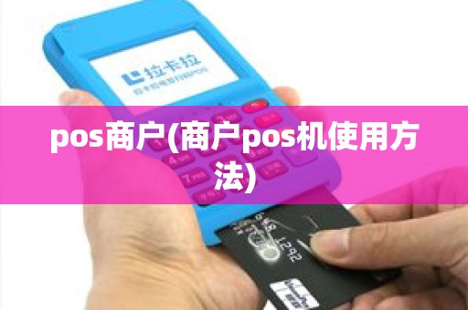 pos商户(商户pos机使用方法)