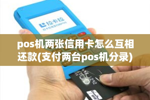 pos机两张信用卡怎么互相还款(支付两台pos机分录)