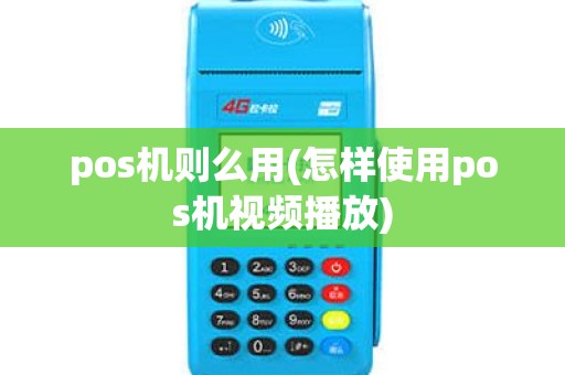 pos机则么用(怎样使用pos机视频播放)