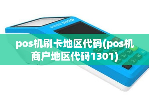 pos机刷卡地区代码(pos机商户地区代码1301)