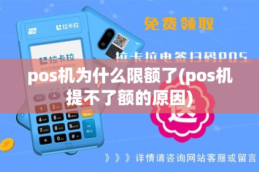 pos机为什么限额了(pos机提不了额的原因)