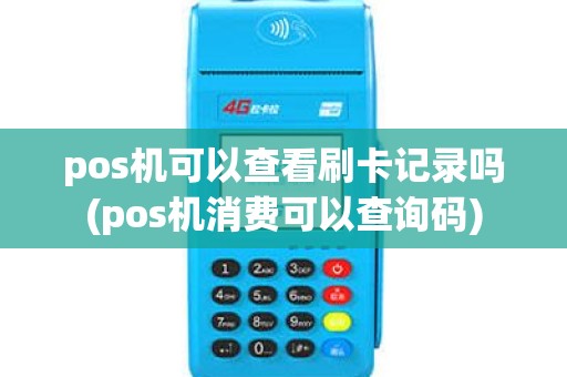 pos机可以查看刷卡记录吗(pos机消费可以查询码)