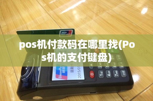 pos机付款码在哪里找(Pos机的支付键盘)