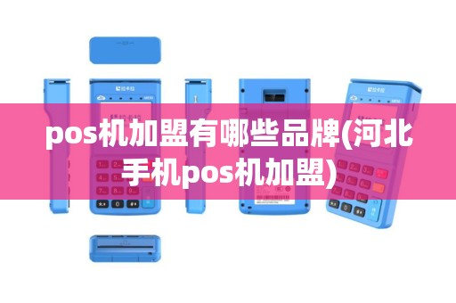pos机加盟有哪些品牌(河北手机pos机加盟)