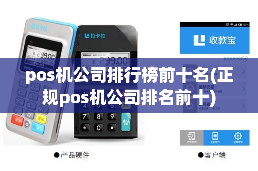 pos机公司排行榜前十名(正规pos机公司排名前十)