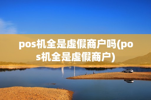 pos机全是虚假商户吗(pos机全是虚假商户)