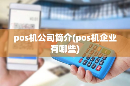 pos机公司简介(pos机企业有哪些)