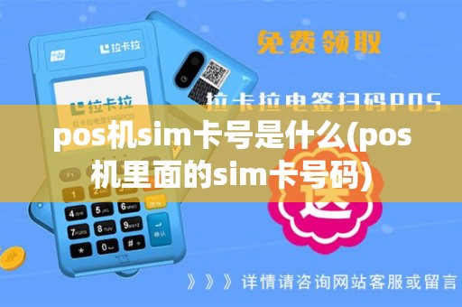 pos机sim卡号是什么(pos机里面的sim卡号码)
