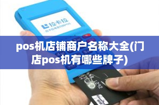 pos机店铺商户名称大全(门店pos机有哪些牌子)