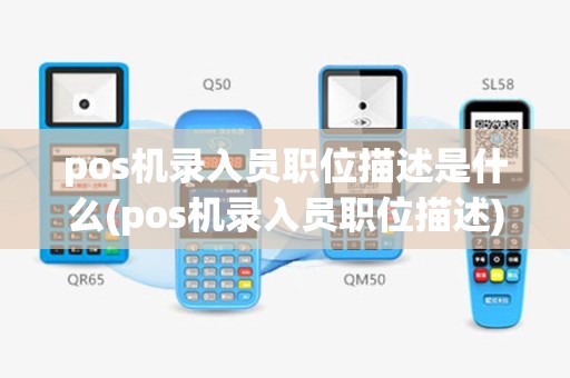 pos机录入员职位描述是什么(pos机录入员职位描述)