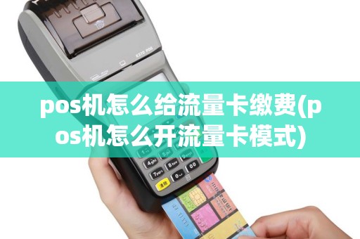 pos机怎么给流量卡缴费(pos机怎么开流量卡模式)