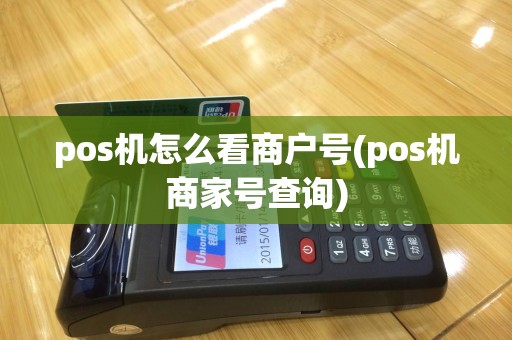 pos机怎么看商户号(pos机商家号查询)