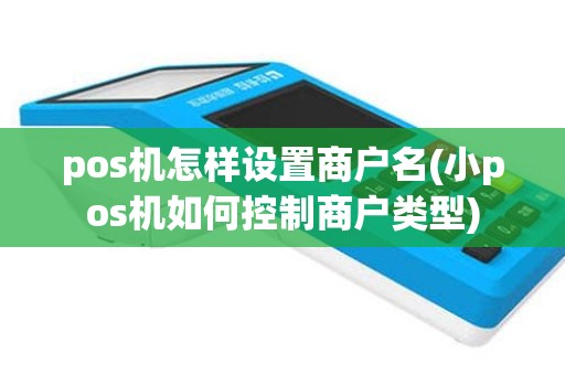 pos机怎样设置商户名(小pos机如何控制商户类型)