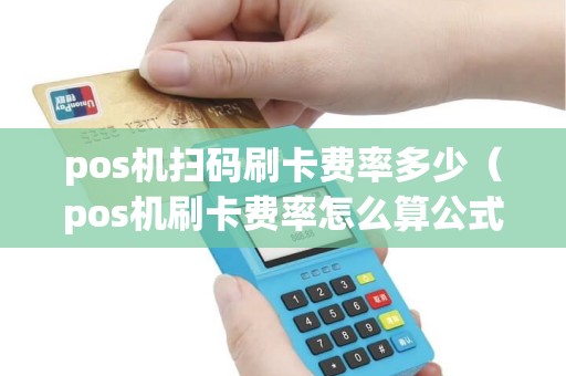 pos机扫码刷卡费率多少（pos机刷卡费率怎么算公式）